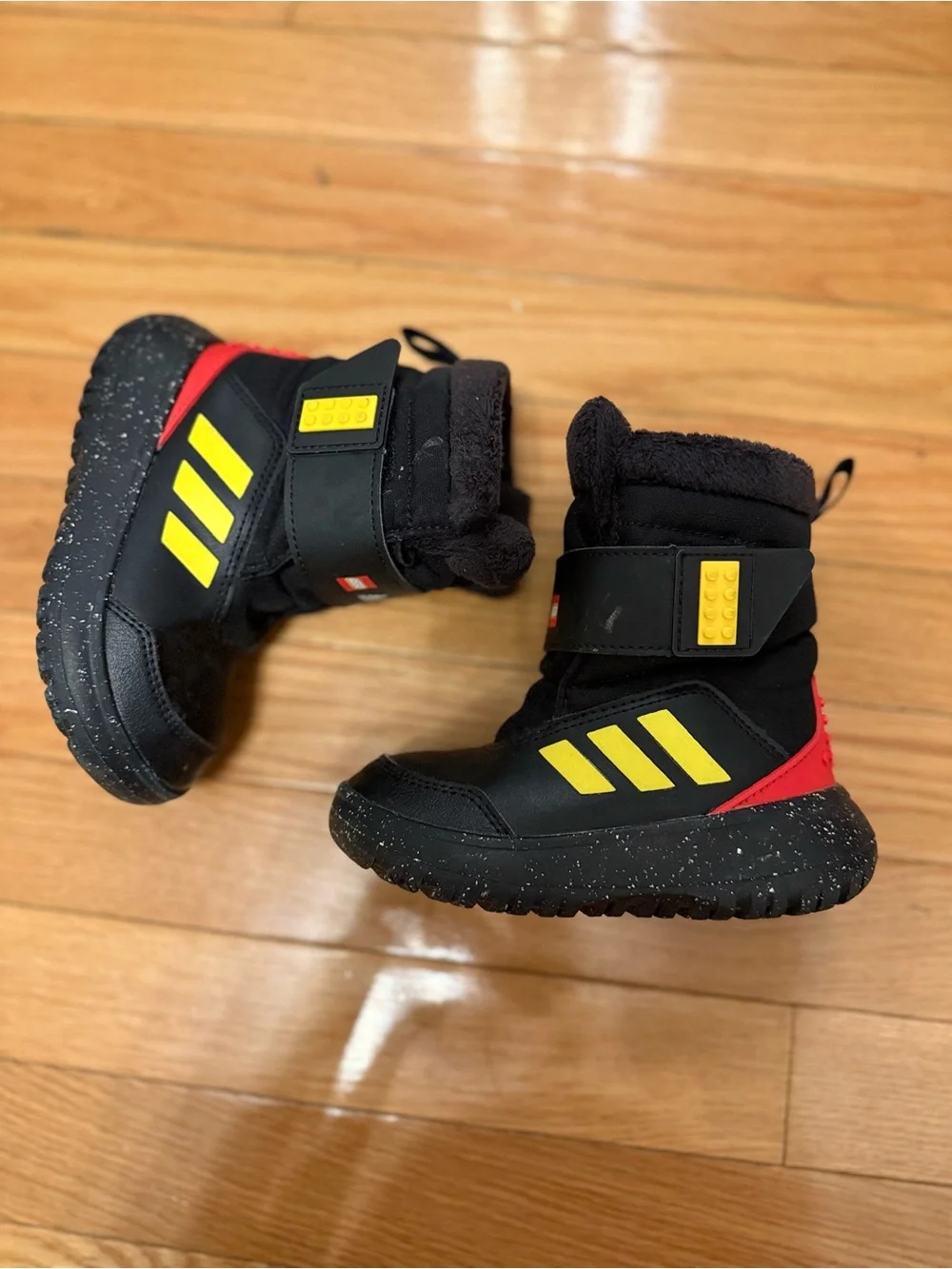 adidas Lego snow boots- fur lined